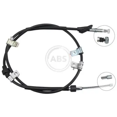 Cable de accionamiento, freno de estacionamiento A.B.S. K18872 Compra Ahora